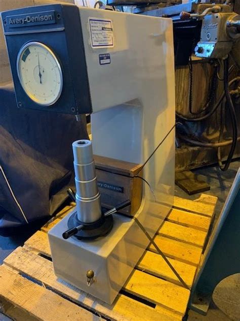 avery hardness tester for sale|Avery Denison 6407 hardness tester. for sale : Machinery .